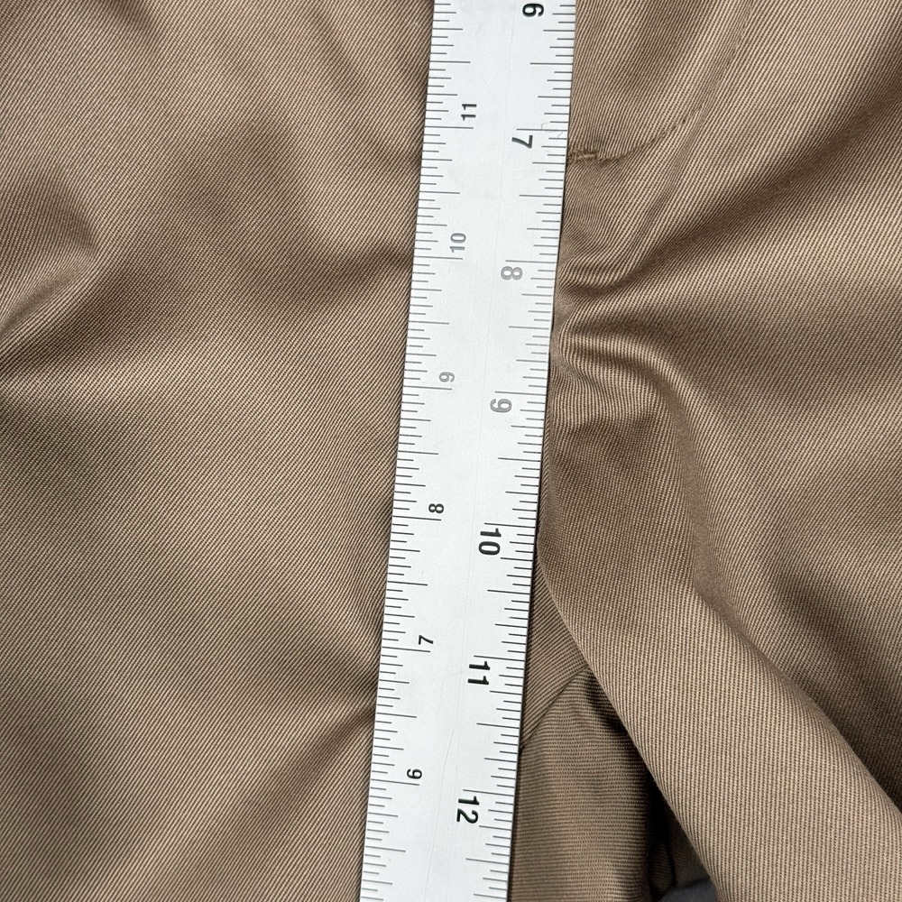 Jos A Bank Pants Mens 36x29 Khaki Traditional‎ Fit Traveler Pleated Cuffed NWT - Picture 6 of 8